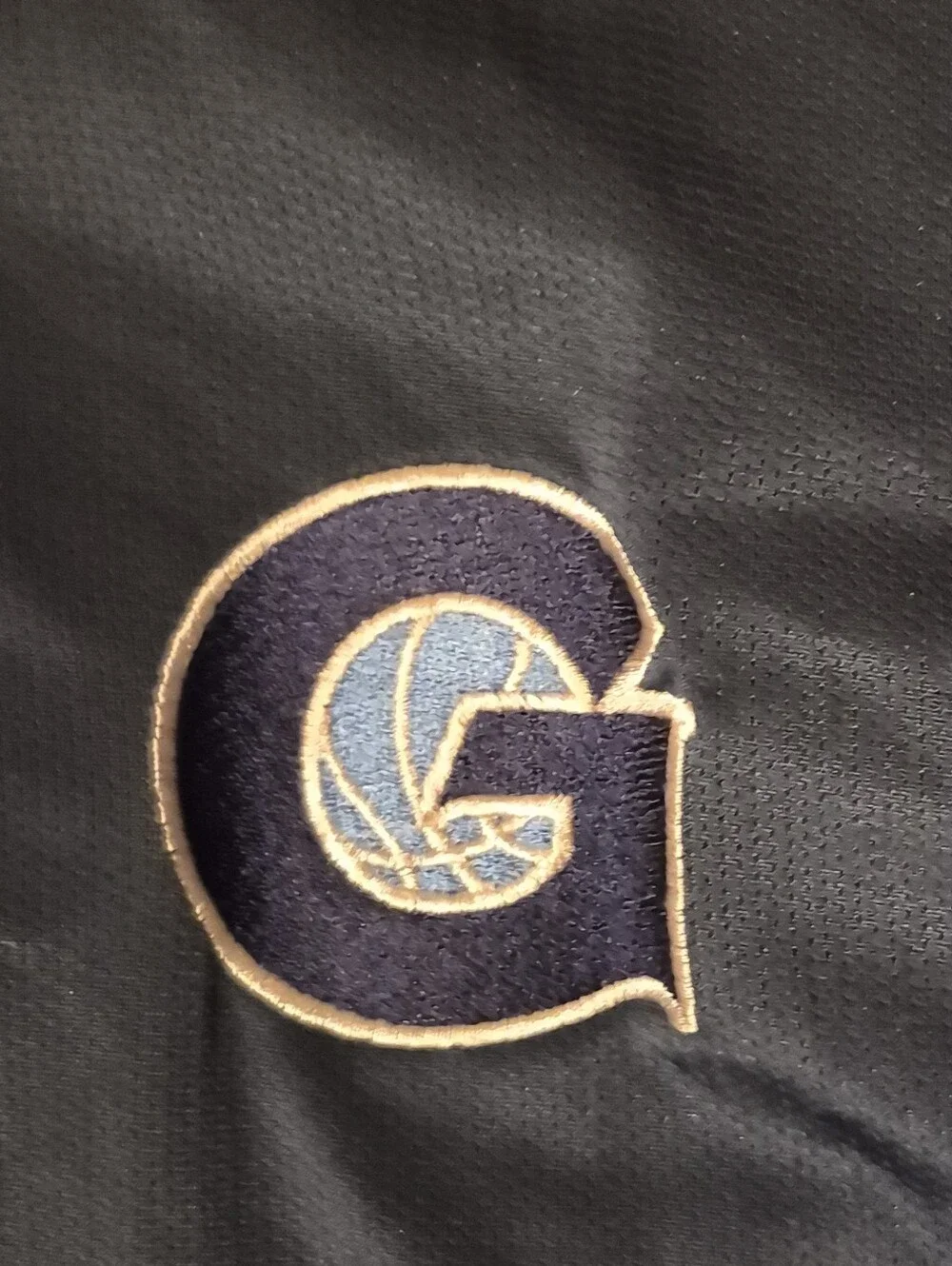 Georgetown Hoyas Mens Sz XL Warm Up Shoot Around Jersey Blue Gray